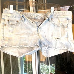 American eagle jean shorts
